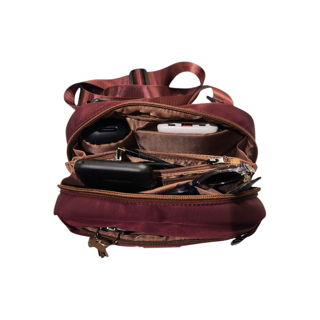 Everyday Sling - Burgundy Twill