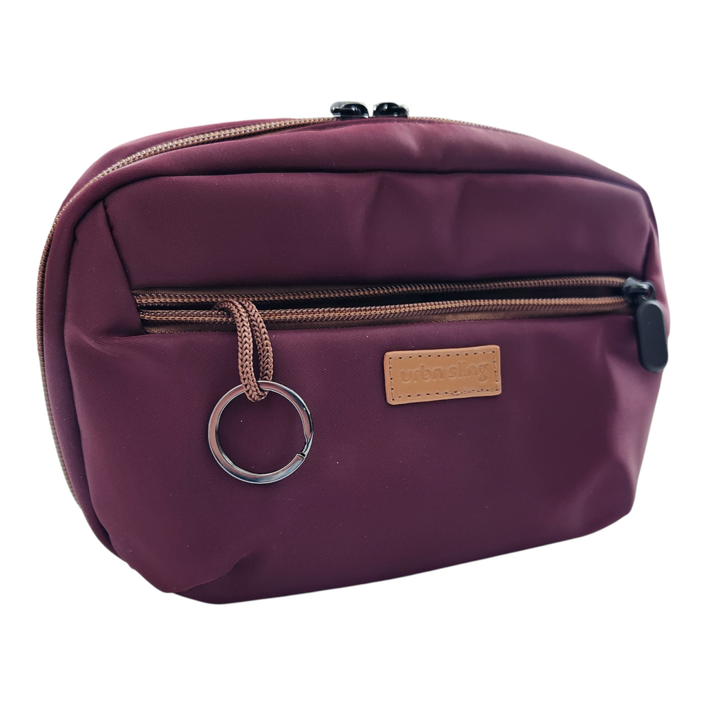 Everyday Sling - Burgundy Twill