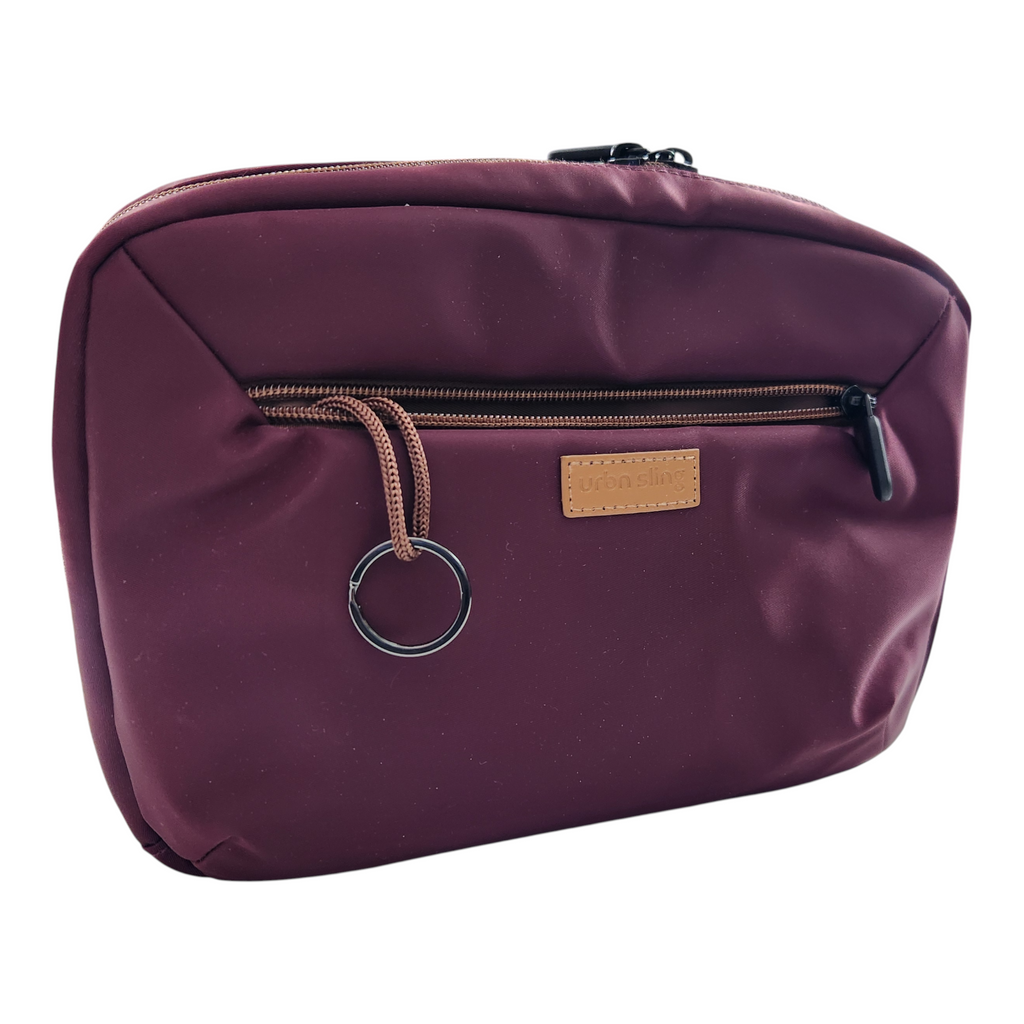 Go Beyond Sling - Burgundy Twill
